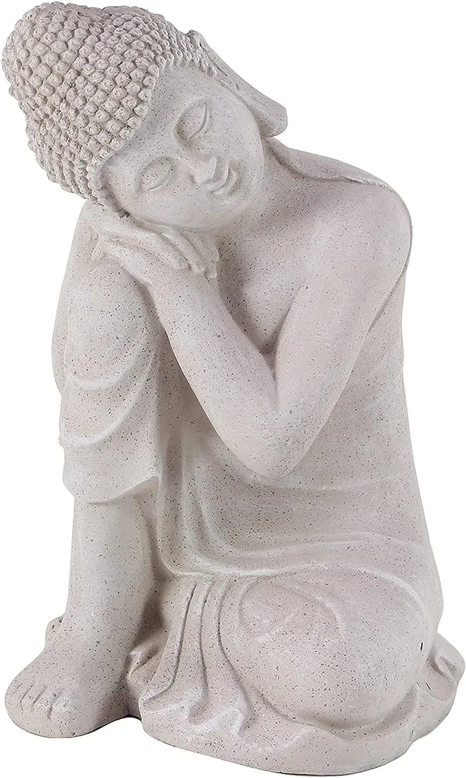 DecMode 28" Indoor Outdoor Buddha Garden Sculpture