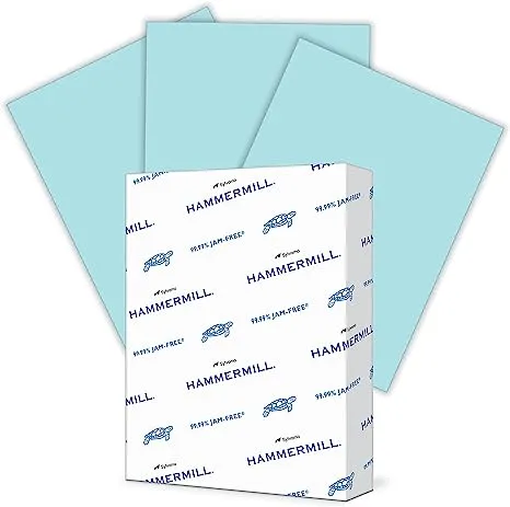 Hammermill Colored Paper, 20 lb Cream Printer Paper, 8.5 x 11-1 Ream (500 Sheets) - Made in the USA, Pastel Paper, 168030R