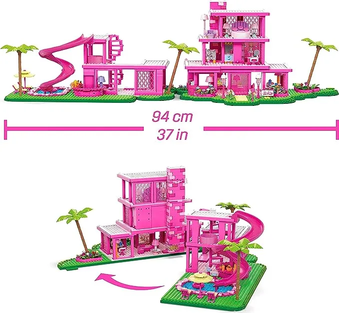 Mega Barbie The Movie Dreamhouse-1795 Pcs.