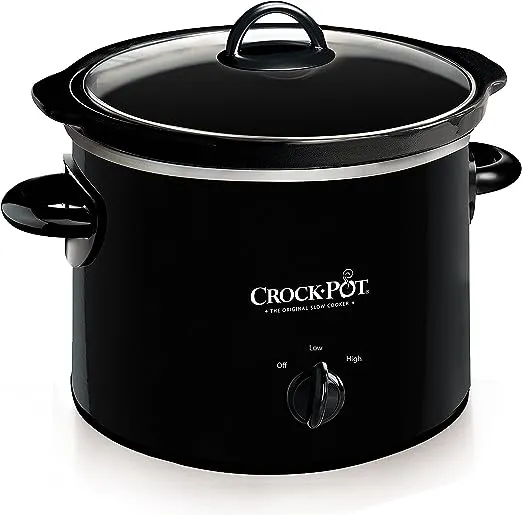 Crockpot™ 2-Quart Classic Slow Cooker, Small Slow Cooker, Black