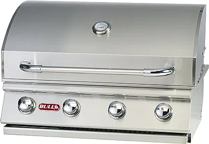 Bull Outdoor Products Natural Gas Outlaw Drop-In Steel Barbecue BBQ Grill Head