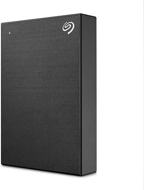 Seagate One Touch HDD with Password 4TB External Hard Drive – Black, for PC Laptop Mac and Chromebook, 6mo Mylio Photos and Dropbox, Rescue Service (STKZ4000400)