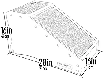 Pet Gear Stramp Stair and Ramp Combination for Dogs/Cats, Easy Step, Lightweight/Portable, Sturdy, Easy Assembly (No Tools Required) 2 Models, 3 Colors
