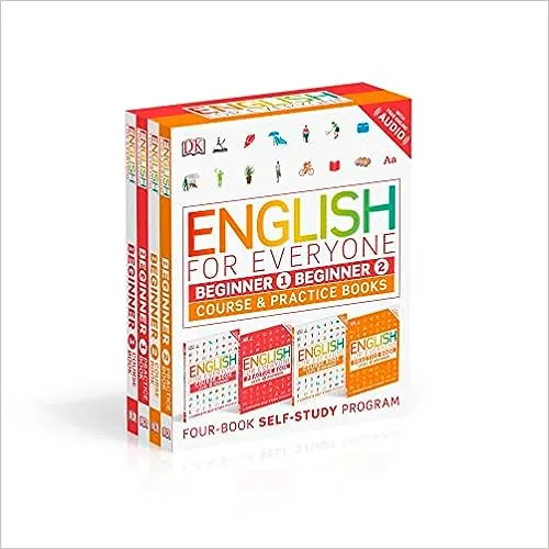 English for Everyone: English for Everyone: Beginner Box Set : Course and Practice Books Four-Book Self-Study Program (Paperback)