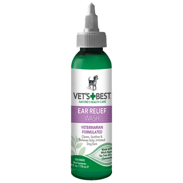 Vet's Best Ear Relief Wash (16 oz)