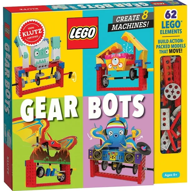 Klutz Lego Gear Bots Science/STEM Activity Kit