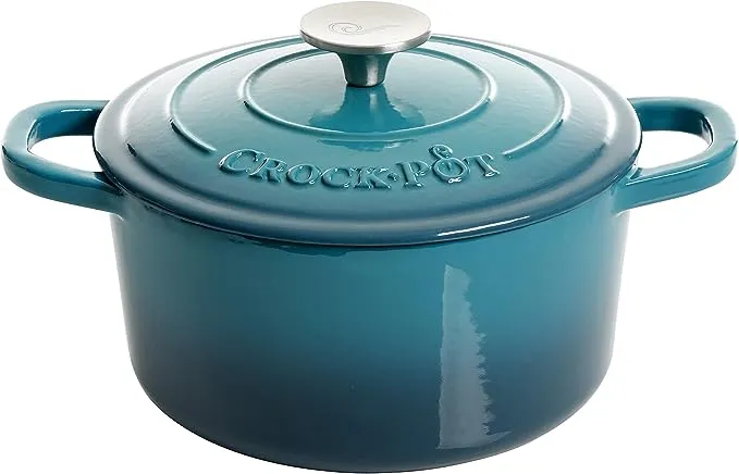 Artisan Cast Iron Round Dutch Oven Crock-Pot