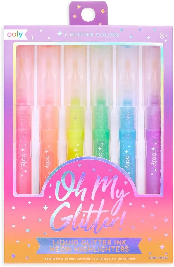 Ooly - Oh My Glitter! Neon Highlighters