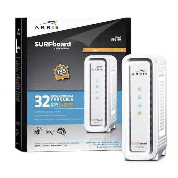 ARRIS SB6190 SURFboard Cable Modem