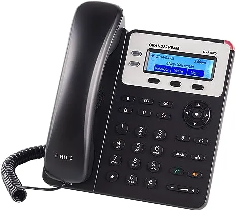 Grandstream GXP1625 Small to Medium Business HD IP Phone with POE VoIP Phone and Device, Black