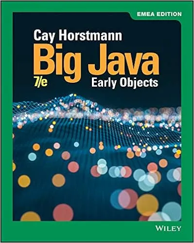 Big Java: Early Objects