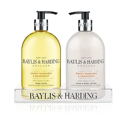 Baylis & Harding Sweet Mandarin & Grapefruit 16.9 Ounces Hand Wash & Lotion