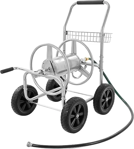 VEVOR Hold Up to 300 ft. Hose Reel Cart