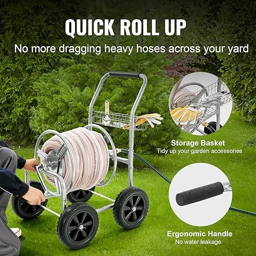 VEVOR Hose Reel Cart Garden Water