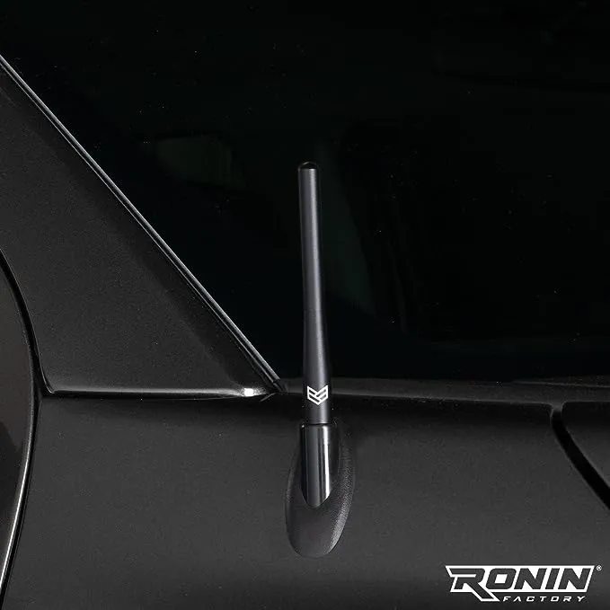 RONIN FACTORY LKW Antenne für Ford F150 F250 F350 Super Duty Raptor Bronco Lightning Dodge RAM 1500 Zubehör - Anti Diebstahl - Waschstrassen sicher - Kurze Antenne F150 (4 Zoll)