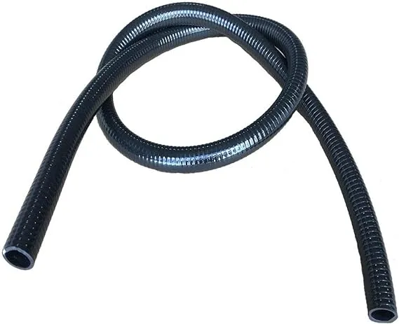 HYDROMAXX 2 in. x 10 ft. Black PVC Schedule 40 Flexible Pipe