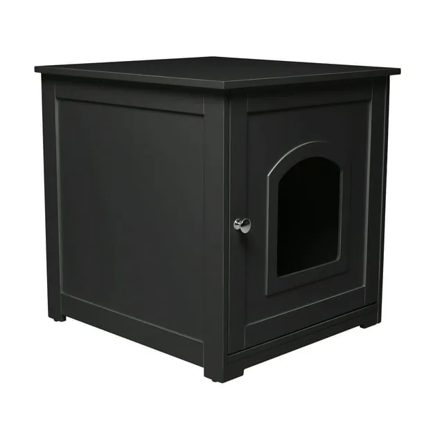 Zoovilla Kitty Litter Cabinet Black