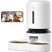 PETLIBRO Automatic Cat Feeder with Camera for 2 Cats, 1080P HD Video Night Vi...