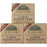 If You Care Unbleached Large Baking Cups, 60 ct, 3 pk