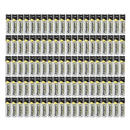 100 count Energizer Industrial AA EN91 Alkaline 1.5v Batteries LR06100 count Energizer Industrial AA EN91 Alkaline 1.5v Batte…