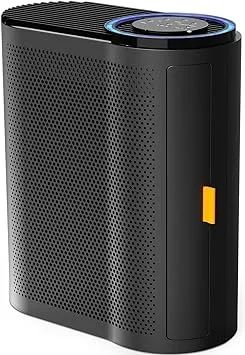 AROEVE Air Purifiers for Large Room Up to 1095 Sq Ft Coverage with Air Quality Sensors H13 True HEPA Filter with Auto Function for Home, Bedroom, MK04- Black