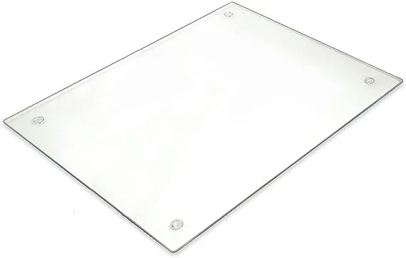 Light In The Dark Tempered Glass Cutting Board