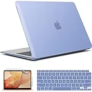 Ibenzer Compatible with 2024 2023 2022 MacBook Air 13 inch Case M3 A3113 M2 A2681