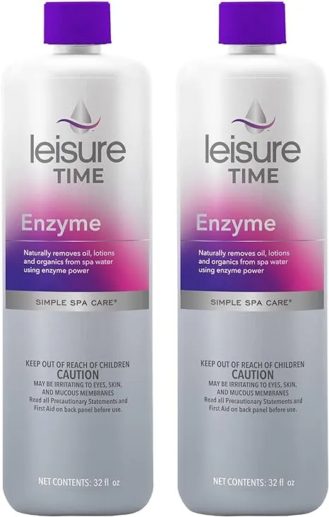 LEISURE TIME SGQ-02 Spas Hot Tub Enzyme, 2-Pack