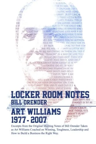 LOCKER ROOM NOTES: BILL ORENDER&#039;S ORIGINAL MEETING NOTES **BRAND NEW**