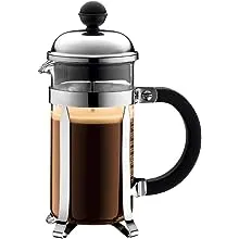 Bodum Chambord French Press Coffee and Tea Maker, 12 Ounce, Chrome