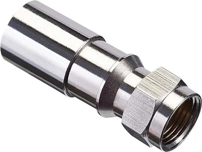 Ideal 92-650 RG6 F-Compression Connectors 50 PK