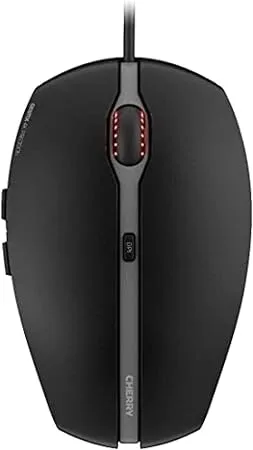 Cherry GENTIX 4K mice USB Optical 3600 DPI Ambidextrous, Black