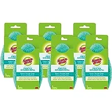 Scotch-Brite Bath Scrubber Refills - 6 / Carton