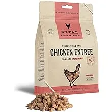 Vital Essentials Chicken Mini Nibs Freeze Dried Raw Dog Food 14oz