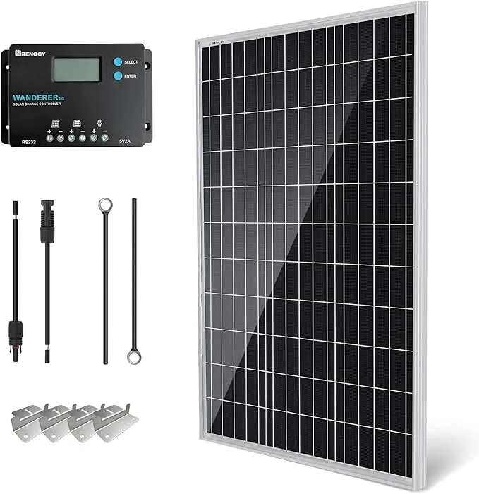 Renogy 1-Module 42.2-in x 19.6-in 100-Watt Solar Panel