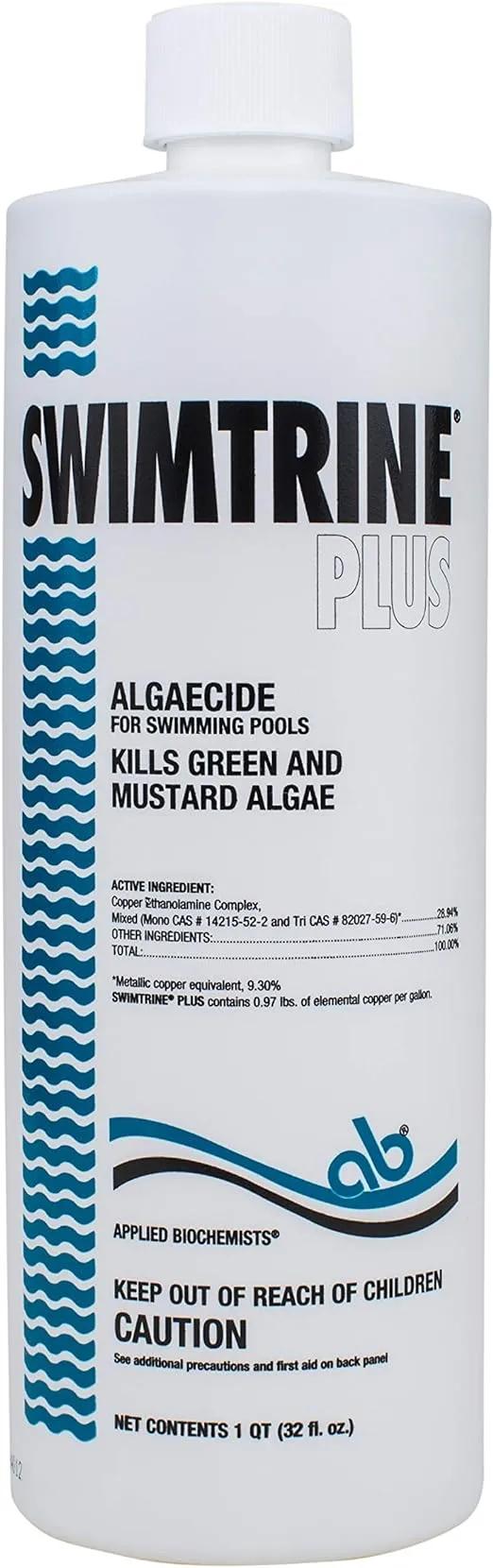 Advantis Swimtrine Plus 9.3% Copper Algaecide 32oz. 406103A