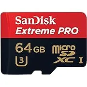 SanDisk Extreme Pro 64 GB MICROSD Extended Capacity - 96-V0KT-6D5O