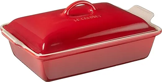 Le Creuset 4 qt. Heritage Covered Rectangular Casserole - Artichaut