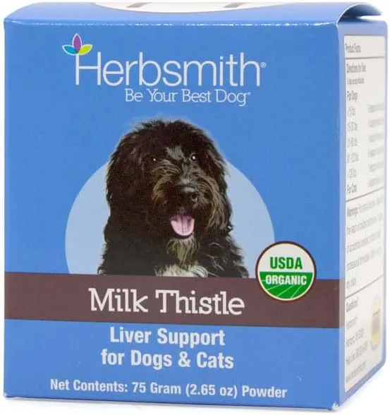 Herbsmith - Milk Thistle Powder for Dogs & Cats 75 G