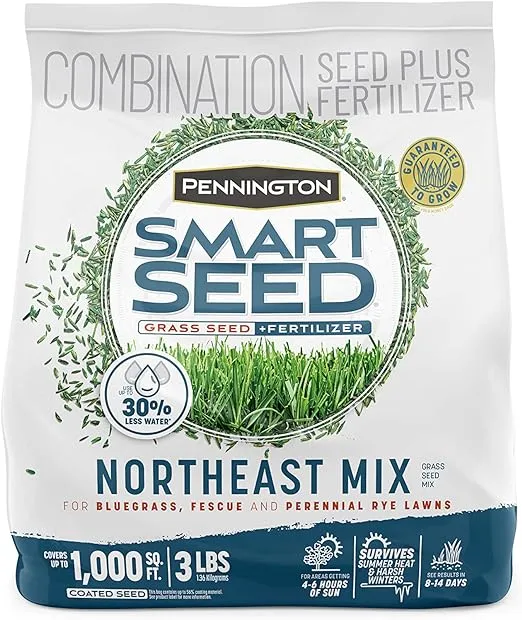 Pennington Smart Seed Northeast Grass Mix 3 lb