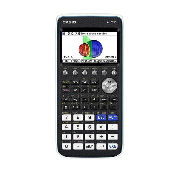 Casio FX-CG50 Color Graphing Calculator, Natural Textbook Display, Black