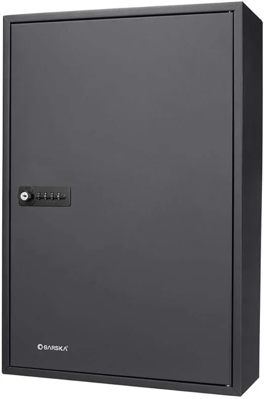 Barska 200 Key Combination Cabinet, Black (CB13266) | Quill