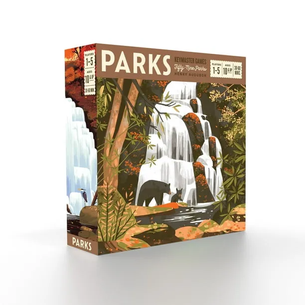 Parks Board Game, a Family and Strategy Game About Hiking, Visiting National Parks, and Making Memories by Keymaster 