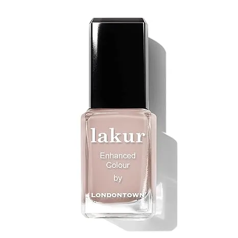 LAKUR Enhanced Nail Polish, Treatment Infused Vegan Cruelty-Free Nail Color Lacquer - Shades of Red