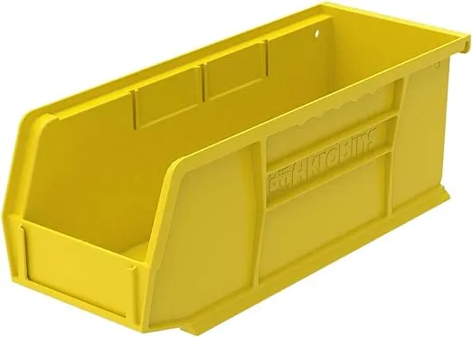 Akro-Mils 30224 Plastic Storage Stacking Hanging Akro Bin 4-1/8&#034;W x 10-7/8&#034;D x