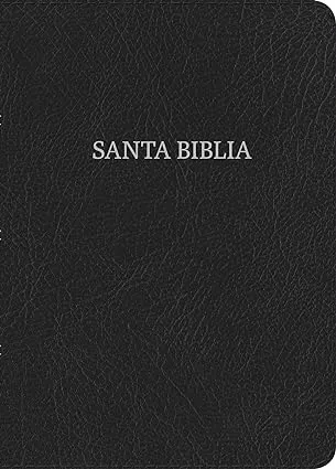 Biblia Letra Super Gigante RVR 1960, Piel Fab. Negra  (RVR 1960 Super Giant Print Bible, Bond. Leather, Black)