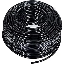 MIXC 200ft 1/4 inch Blank Distribution Tubing Drip Irrigation Hose Garden Watering Tube Line