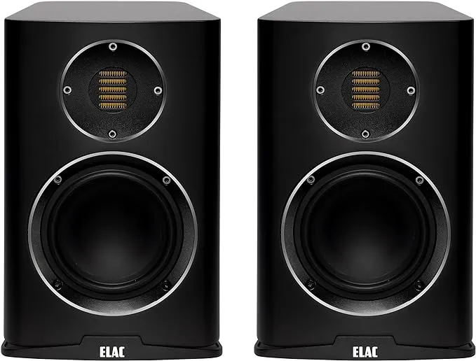 Elac Carina BS243.4 Bookshelf Speakers (Pair) Satin Black