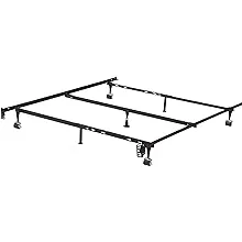 KB Designs – 7 Leg Adjustable Metal Bed Frame with Center Support Legs, Queen/Full/Full XL/Twin/Twin XL Beds