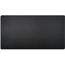 Nekmit Leather Desk Blotter Pad 36 x 20 Inches, Flat, Non-Slip, Waterproof, Black